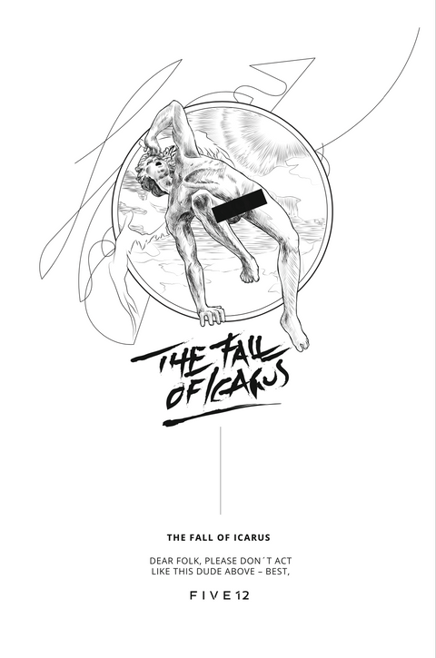 Shirt Women - The Fall of Icarus